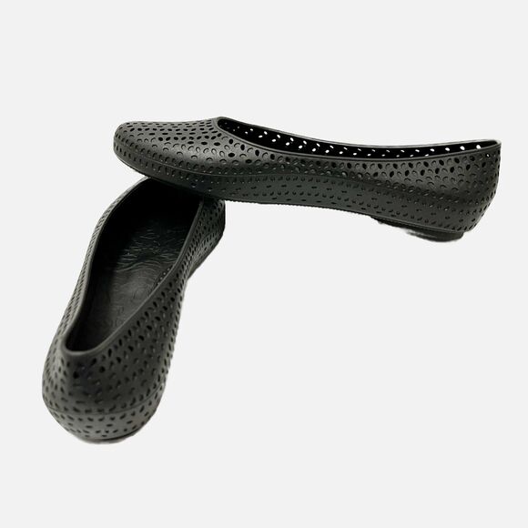 Okabashi Samantha Black Ballet Flats Shoes Size 8 EUC - Picture 5 of 6